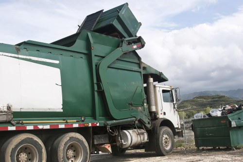 Professional house clearance services in action