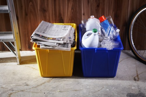Waste removal process with collection and transportation